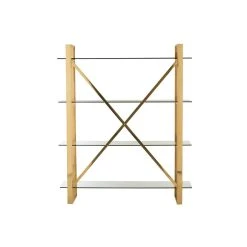 Inside 75 Etagère FELO 4 Niveaux Acier Inoxydable Doré / Verre -SoBuy Shop etagere felo 4 niveaux acier inoxydable dore verre 13608566 37404148 1140x1140