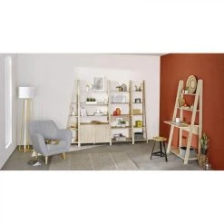 BUT Etagère L. 60 Cm Tangga 2 Imitation Chêne -SoBuy Shop etagere l 60 cm tangga 2 imitation chene 9798414 25339776 1140x1140