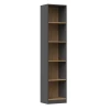 Hucoco FLORENCE - Bibliothèque 5 étagères - Dimensions 182x40x30 Cm - Meub... -SoBuy Shop florence bibliotheque 5 etageres dimensions 182x40x30 cm meuble de rangement livres grisetchene 13628540 37489444 1140x1140