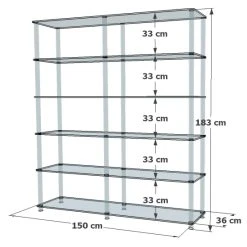 FORM XL Grande Bibliothèque 6 Étages -SoBuy Shop grande bibliotheque 6 tages 13810814 38247564 1140x1140