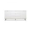 BUT Buffet Au Design Scandinave Pour Salon Avec 2 Portes Et 3 Tiroirs Vide -SoBuy Shop gteborg buffet bas style scandinave decor chene et blanc l 180 cm 7750575 19580413 1200x1200