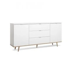 BUT Buffet Au Design Scandinave Pour Salon Avec 2 Portes Et 3 Tiroirs Vide 9 BUT Buffet Au Design Scandinave Pour Salon Avec 2 Portes Et 3 Tiroirs Vide -SoBuy Shop gteborg buffet bas style scandinave decor chene et blanc l 180 cm 7750575 19580417 1200x1200