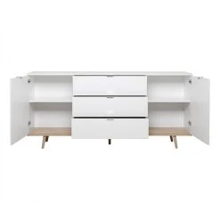 BUT Buffet Au Design Scandinave Pour Salon Avec 2 Portes Et 3 Tiroirs Vide 11 BUT Buffet Au Design Scandinave Pour Salon Avec 2 Portes Et 3 Tiroirs Vide -SoBuy Shop gteborg buffet bas style scandinave decor chene et blanc l 180 cm 7750575 19580421 1200x1200