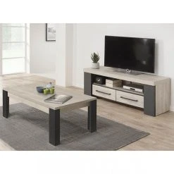 Altobuy HERACLES - Ensemble Table Basse Et Meuble TV