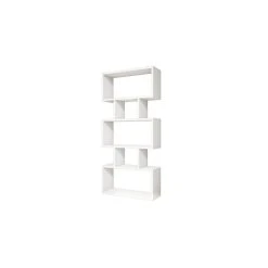 HOMEMANIA Bibliothèque Iona Avec Étagères, Meuble De Rangement - Po... -SoBuy Shop hio8681285915207 img03