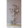 HOMEMANIA Bibliothèque Tree - Etagère - Avec étagères - Mur, Burea... -SoBuy Shop homemania bibliotheque tree etagere avec etageres mur bureau salon sonoma en panneau de melamine 175 x 25 x 161 cm 9537556 24839816 816 1140x1140