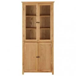 Icaverne - Bibliothèques Collection Bibliothèque Avec 4 Portes 80x35...