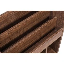 Iris Ohyama,Bibliothèque à 3 Niveaux Et Étagère/Meuble De Rangemen... -SoBuy Shop iris ohyamabibliotheque a 3 niveaux et tageremeuble de rangement a jouets pour enfants 3 compartiments kids toy house rack er 6030 chene brun l637 x p347 x h753 cm 10685994 27824392 1140x1140