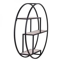Altobuy LEYDE - Etagère Murale Circulaire 3 Plateaux Acier Noir Et Bois Massi... 9 Altobuy LEYDE - Etagère Murale Circulaire 3 Plateaux Acier Noir Et Bois Massi... -SoBuy Shop leyde etagere murale circulaire 3 plateaux acier noir et bois massif 11780664 31103060 1140x1140