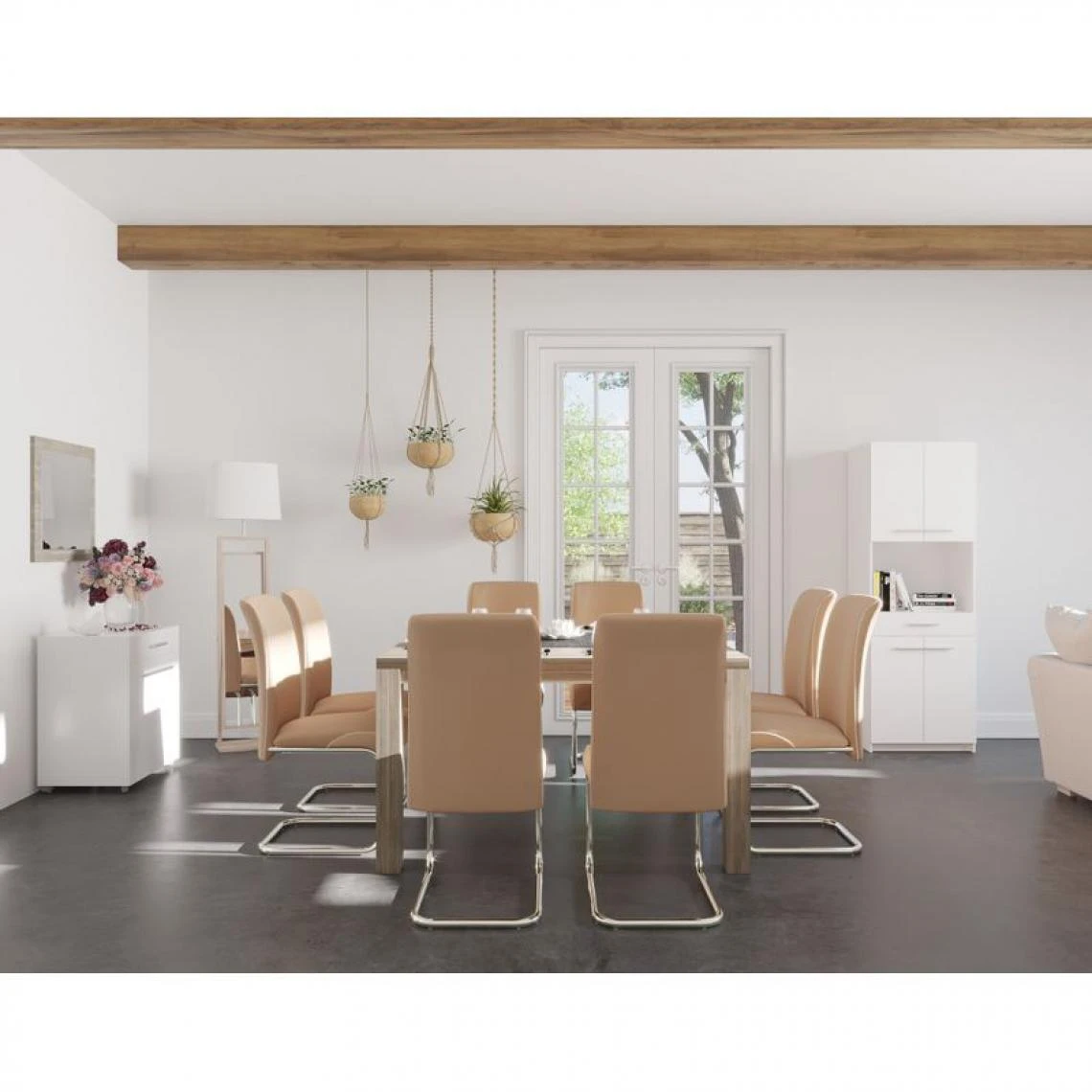 BUT Loge-tout CITTY Blanc 4 BUT Loge-tout CITTY Blanc – Image 2