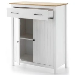 Pegane Meuble De Rangement , Meuble D'appoint En Pin Massif Décor Ciré Chê... 9 Pegane Meuble De Rangement , Meuble D'appoint En Pin Massif Décor Ciré Chê... -SoBuy Shop meuble de rangement meuble dappoint en pin massif decor cire chene et blanc longueur 90 x profondeur 40 x hauteur 110 cm 14067090 39062566 1140x1140