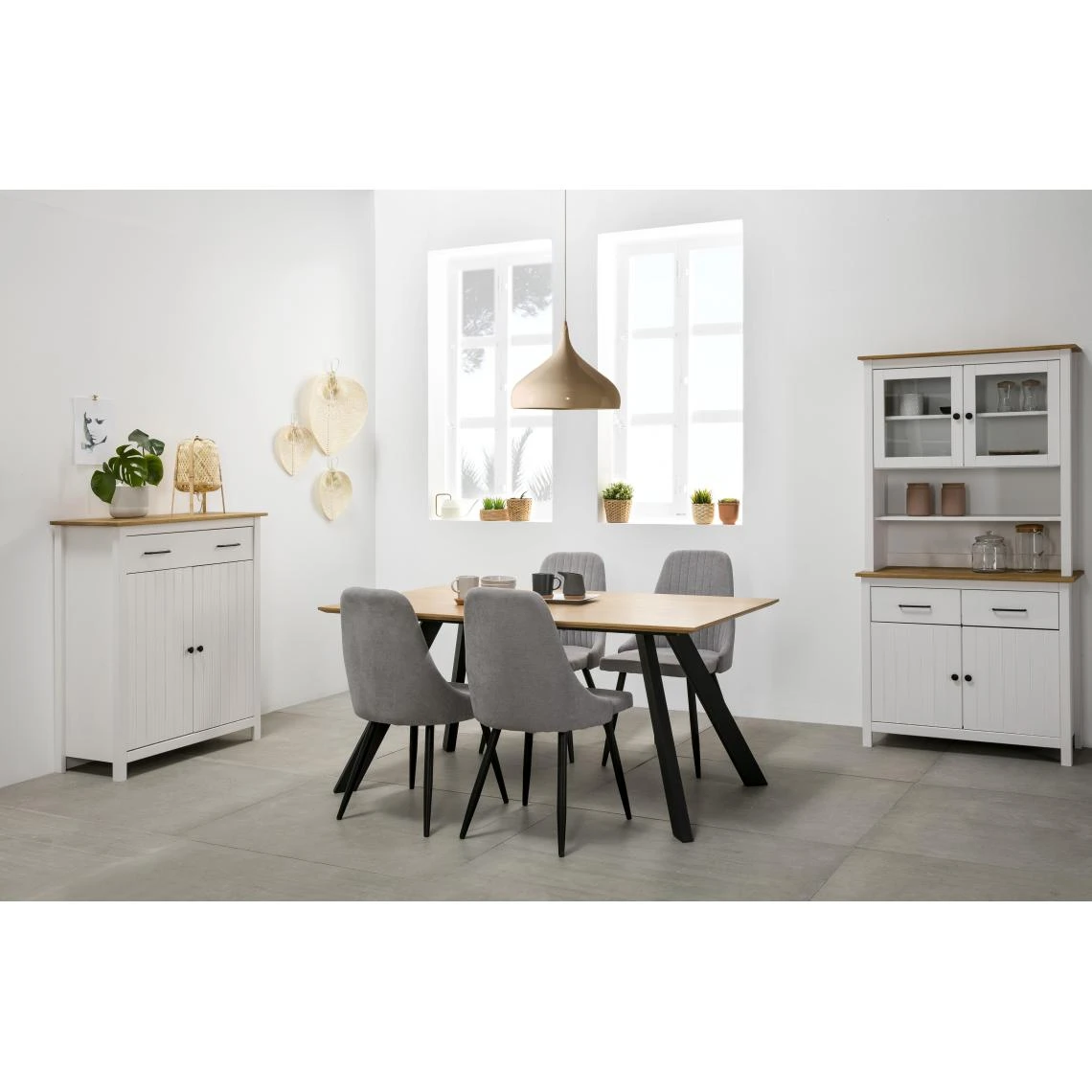 Pegane Meuble De Rangement , Meuble D'appoint En Pin Massif Décor Ciré Chê... 6 Pegane Meuble De Rangement , Meuble D'appoint En Pin Massif Décor Ciré Chê... – Image 4