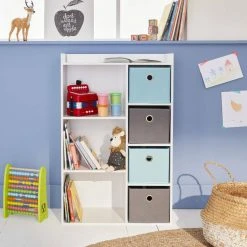 Meuble De Rangement Pour Enfant, Blanc - Camille - Alice's Garden -SoBuy Shop meuble de rangement pour enfant blanc camille alices g 10876178 530676 6 1140x1140