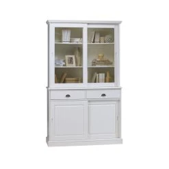 Beaux Meubles Pas Chers Vaisselier Blanc 4 Portes Coulissantes 9 Beaux Meubles Pas Chers Vaisselier Blanc 4 Portes Coulissantes -SoBuy Shop meuble vaisselier blanc 4 portes coulissantes 40844 2