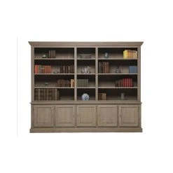 Meubles Europeens Bibliotheque En Chêne Massif