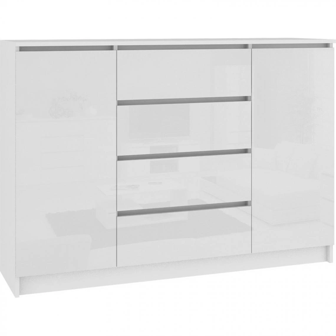 Hucoco OSCAR | Buffet Contemporaine Salon/séjour/salle à Manger 138x99x40 C... 3 Hucoco OSCAR | Buffet Contemporaine Salon/séjour/salle à Manger 138x99x40 C...