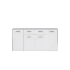 Marque Generique PILVI Buffet Bas 4 Portes 4 Tiroirs - Blanc Mat - L 162,3 X P 34,2 X H... -SoBuy Shop pilvi buffet bas 4 portes 4 tiroirs blanc mat l 1623 x p 342 x h 881 cm 1