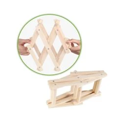 Wewoo Rangement De Cuisine 10 Bouteilles Racks Support à Vin Pliable Porte-... -SoBuy Shop porte bouteilles pliable pour bouteilles de vin avec support a vin en bois 1
