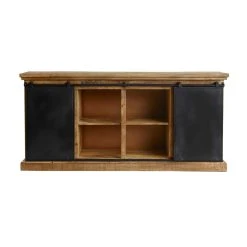 Altobuy RIUK - Buffet En Manguier 2 Portes Coulissantes 6 Tiroirs -SoBuy Shop riuk buffet en manguier 2 portes coulissantes 6 tiroirs 13724598 37871626 1140x1140