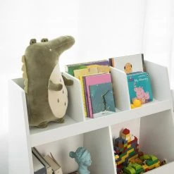 SoBuy® KMB19-W Bibliothèque Étagère à Livres Enfants Étagère De... -SoBuy Shop sobuy kmb19 w bibliotheque tagere a livres enfants tagere de rangement jouets pour enfants 7186000 17894208 1200x1200