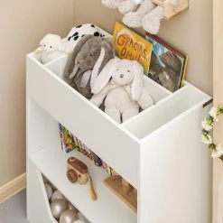SoBuy® KMB51-W Étagère Enfant, Étagère à Livres, Étagère De Ra... -SoBuy Shop sobuy kmb51 w tagere enfant tagere a livres tagere de rangement pour livres et jouets bibliotheque pour enfant meuble enfant 13336388 36394478 1140x1140