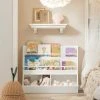 SoBuy KMB56-W Bibliothèque Enfant Étagère De Rangement Jouets Pour ... 1 SoBuy KMB56-W Bibliothèque Enfant Étagère De Rangement Jouets Pour ... -SoBuy Shop sobuy kmb56 w bibliotheque enfant tagere de rangement jouets pour enfants tagere a livres pour garcon fille chambre enfant tageres a 2 hauteurs 2 compartiments 13732578 37896088 1140x1140