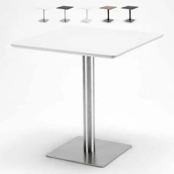 Ahd Amazing Home Design Table Carrée 70x70 Pour Bars Restaurants Hôtels Base Centrale Horeca...