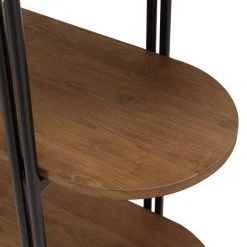 MACABANE Étagère 4 Niveaux Open Space En Teck Recyclé Coins Arrondis -SoBuy Shop tagere 4 niveaux open space en teck recycle coins arrondis 501538 4 1140x1140