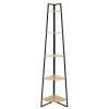 The Home Deco Factory Etagère D'angle En Fer Et MDF 5 Plateaux. -SoBuy Shop tagere dangle design petro 180cm noir et marron 12497958 33386642 1140x1140