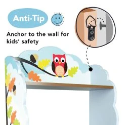 Fantasy Fields - Étagère Bibliothèque En Bois Bleu Pour Enfant TD-1... 10 Fantasy Fields - Étagère Bibliothèque En Bois Bleu Pour Enfant TD-1... -SoBuy Shop td 11704a 02