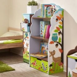 Fantasy Fields - Étagère Bibliothèque En Bois Bleu Pour Enfant TD-1...