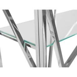 Beliani Étagère Argenté De 4 Compartiments HOXIE - -SoBuy Shop undef src sa picid 757516 x 2560 type whitesh image