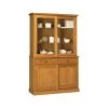 Beaux Meubles Pas Chers Vaisselier - Bibliothèque Pin Massif 4 Portes Coulissantes -SoBuy Shop vaisselier bibliotheque pin massif 4 portes coulissantes