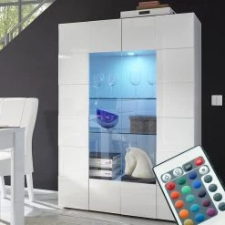 NOUVOMEUBLE Vaisselier Design Blanc Laqué SANDREA -SoBuy Shop vaisselier design blanc laque sandrea 10566350 27459414 1140x1140