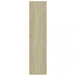 VidaXL Bibliothèque Blanc Et Chêne Sonoma 50x25x106 Cm Aggloméré -SoBuy Shop vidaxl bibliotheque blanc et chene sonoma 50x25x106 cm agglomere 9971896 25678774 1140x1140