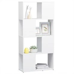 VidaXL Bibliothèque/Séparateur De Pièce Blanc 60x24x124,5 Cm Agglom... 10 VidaXL Bibliothèque/Séparateur De Pièce Blanc 60x24x124,5 Cm Agglom... -SoBuy Shop vidaxl bibliothequeseparateur de piece blanc 60x24x1245 cm agglomere 11556726 30313334 1140x1140