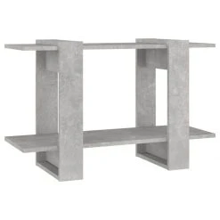 VidaXL Bibliothèque/Séparateur De Pièce Gris Béton 80x30x51 Cm -SoBuy Shop vidaxl bibliothequeseparateur de piece gris beton 80x30x51 cm 12521814 33466712 1140x1140