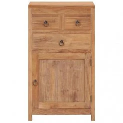 VidaXL Buffet 50 X 30 X 90 Cm Bois De Teck Massif 9 VidaXL Buffet 50 X 30 X 90 Cm Bois De Teck Massif -SoBuy Shop vidaxl buffet 50 x 30 x 90 cm bois de teck massif 10235530 26396078 1140x1140