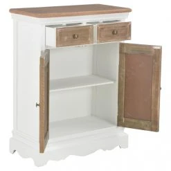 VidaXL Buffet Blanc 60 X 30 X 80 Cm Bois Massif -SoBuy Shop vidaxl buffet blanc 60 x 30 x 80 cm bois massif 10235266 26394766 1140x1140
