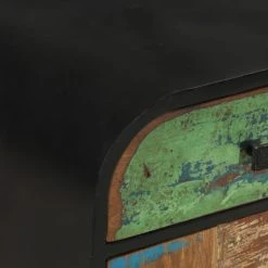 VidaXL Buffet Bois De Récupération Solide 140 X 35 X 76 Cm 8 VidaXL Buffet Bois De Récupération Solide 140 X 35 X 76 Cm -SoBuy Shop vidaxl buffet bois de recuperation solide 140 x 35 x 76 cm 7698358 205906 6 1140x1140