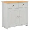 VidaXL Buffet Gris 79 X 35 X 81 Cm -SoBuy Shop vidaxl buffet gris 79 x 35 x 81 cm 10235180 26394328 1140x1140
