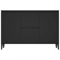 VidaXL Buffet Noir 104x35x70 Cm Aggloméré 11 VidaXL Buffet Noir 104x35x70 Cm Aggloméré -SoBuy Shop vidaxl buffet noir 104x35x70 cm agglomere 10941752 28571164 1140x1140