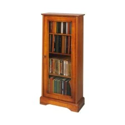 Beaux Meubles Pas Chers Vitrine 1 Porte Vitrée Plaquée Merisier