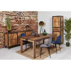 Paris Prix Vitrine 2 Portes & 1 Tiroir Manita 180cm Marron -SoBuy Shop vitrine 2 portes et 1 tiroir manita 180cm marron 12220142 32469100 1140x1140