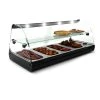 Vitrine Chaude Bain-Marie Deux Etagères - 840 à 1190 Mm - SAYL - San...