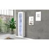 ALTER Vitrine Colonne Avec Porte Vitrée, Made In Italy, Avec Lumière LED B... -SoBuy Shop vitrine colonne avec porte vitree made in italy avec lumiere led bleue buffet avec etageres vitrine de salon 40x30h180 cm couleur blanc brillant 11157936 29194304 1140x1140