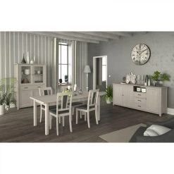 Zandiara Vitrine DAISY Imitation Chêne Blanchi -SoBuy Shop vitrine daisy imitation chene blanchi 10242370 26420724 1140x1140