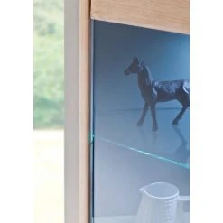 Pegane Vitrine D'angle / Vaisselier En Chêne Blanchi Huilé - Longueur 69 X ... -SoBuy Shop vitrine dangle vaisselier en chene blanchi huile longueur 69 x hauteur 209 x profondeur 69 cm 10737306 27962902 1140x1140