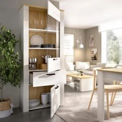 Pegane Vitrine Meuble Haut 2 Portes Coloris Fines / Milano - Longueur 75 X Ha... 9 Pegane Vitrine Meuble Haut 2 Portes Coloris Fines / Milano - Longueur 75 X Ha... -SoBuy Shop vitrine meuble haut 2 portes coloris fines milano longueur 75 x hauteur 188 x profondeur 33 cm 11709520 30860996 1140x1140