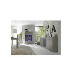 Ac-Deco Vitrine Murale à Poser - Platinium - L 102 X L 43 X H 162 Cm - Gris -SoBuy Shop vitrine murale a poser platinium l 102 x l 43 x h 162 cm gris 12220136 32469076 1140x1140